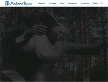 Tablet Screenshot of madonnahouse.org